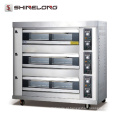 Guangzhou Stainless Steel K267 3-Layer 9-Tray Professional Freestanding fogão a gás com forno